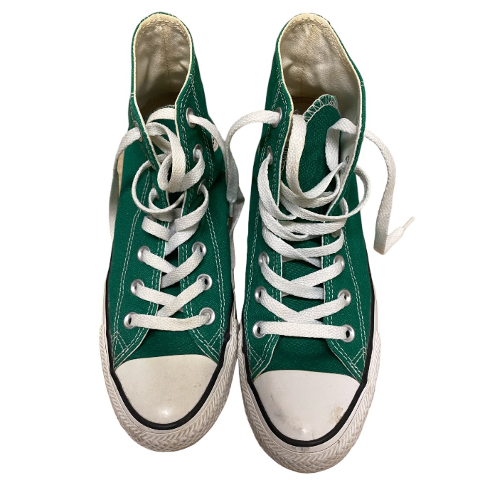 Green Hightop Converse